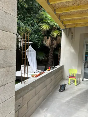 Création d’une dépendance de 20 m² à Marseille 8ᵉ – Extension moderne et étanche