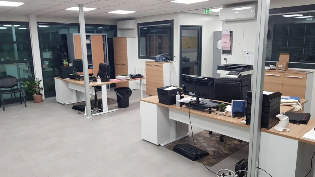 structure modulaire  en bois à Noves, découvrez nos nouveaux bureaux