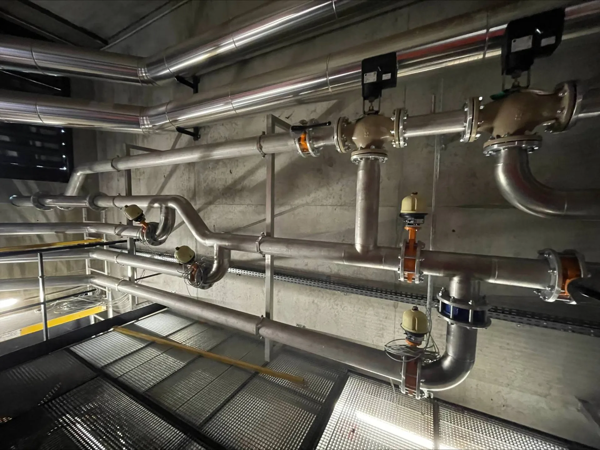 Tuyauterie industrielle inox