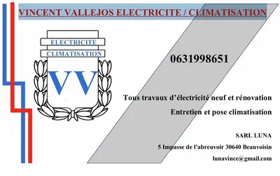 Travaux d’installation électrique dans tous locaux Gard VINCENT VALLEJOS ELECTRICITE CLIMATISATION