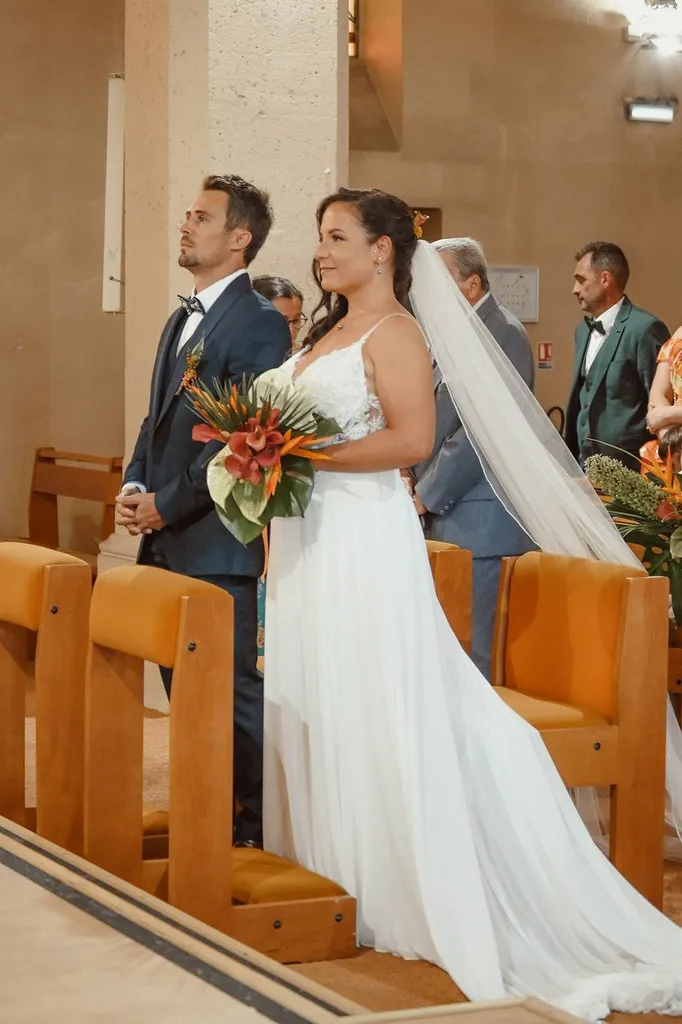 Elodie et Pierre : Un mariage exotique et festif près de Bordeaux en Gironde - Les Mariages de Mademoiselle L - Fanny Taupin