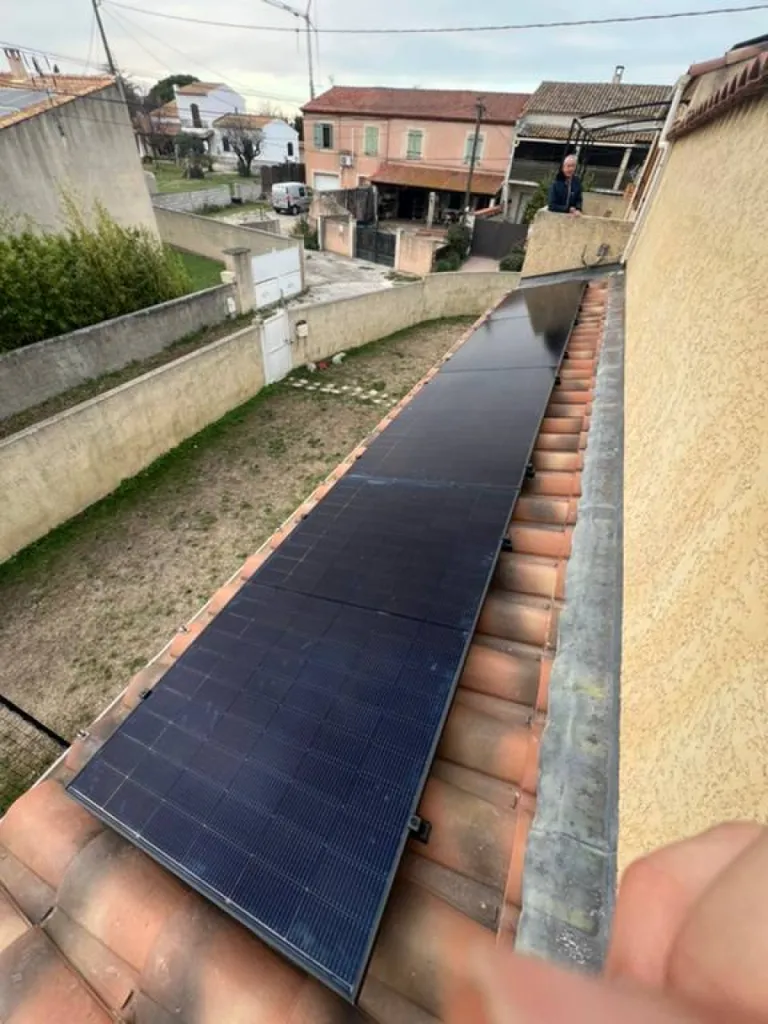 Installation solaire ESDEC à Fos sur Mer