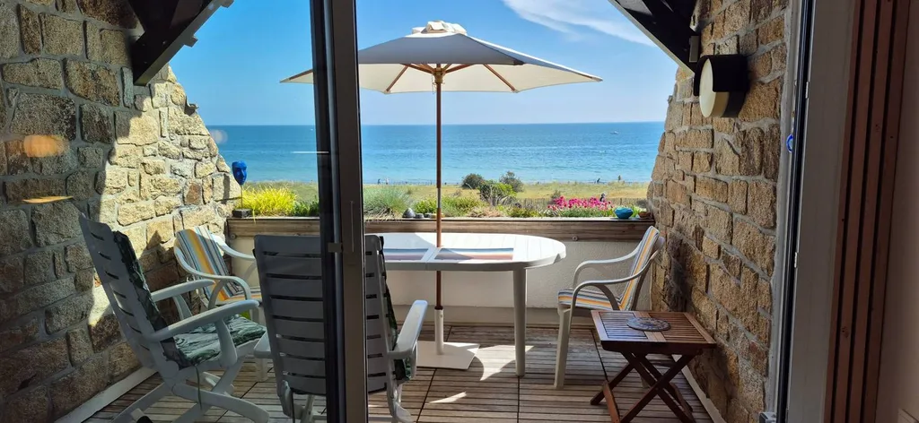 À louer, bel appartement en front de mer avec 3 couchages à Carnac plage