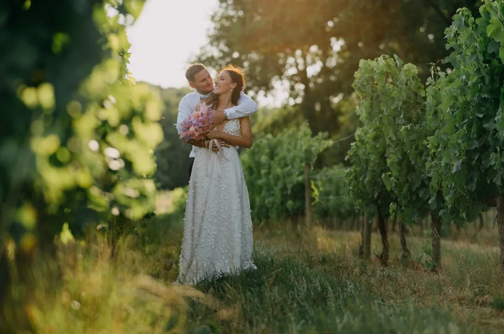 Lucile et Gwen : Un joli mariage convivial au sein d'un beau domaine viticole à Bordeaux - Les Mariages de Mademoiselle L - Maelle Bernard