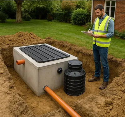Assainissement individuel Eaux Usées pour chaque terrain
