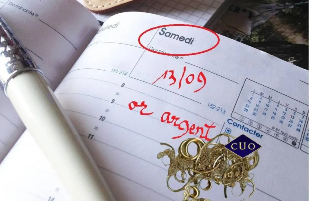 OUVERT LE SAMEDI POUR UN RACHAT D'OR AU MEILLEUR PRIX DE FRANCE, AVEC L'ECHOPPE D'OR ET LE COMPTOIR UNIVERSEL DE L'OR