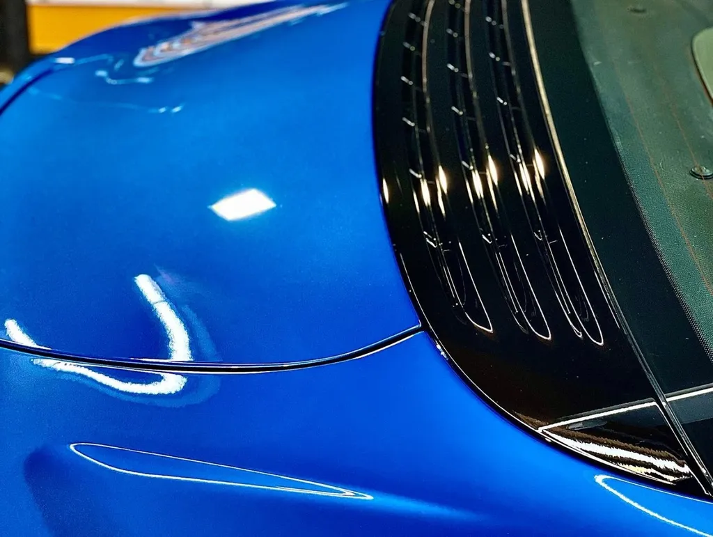 Protection carrosserie traitement céramique Renault Alpine 