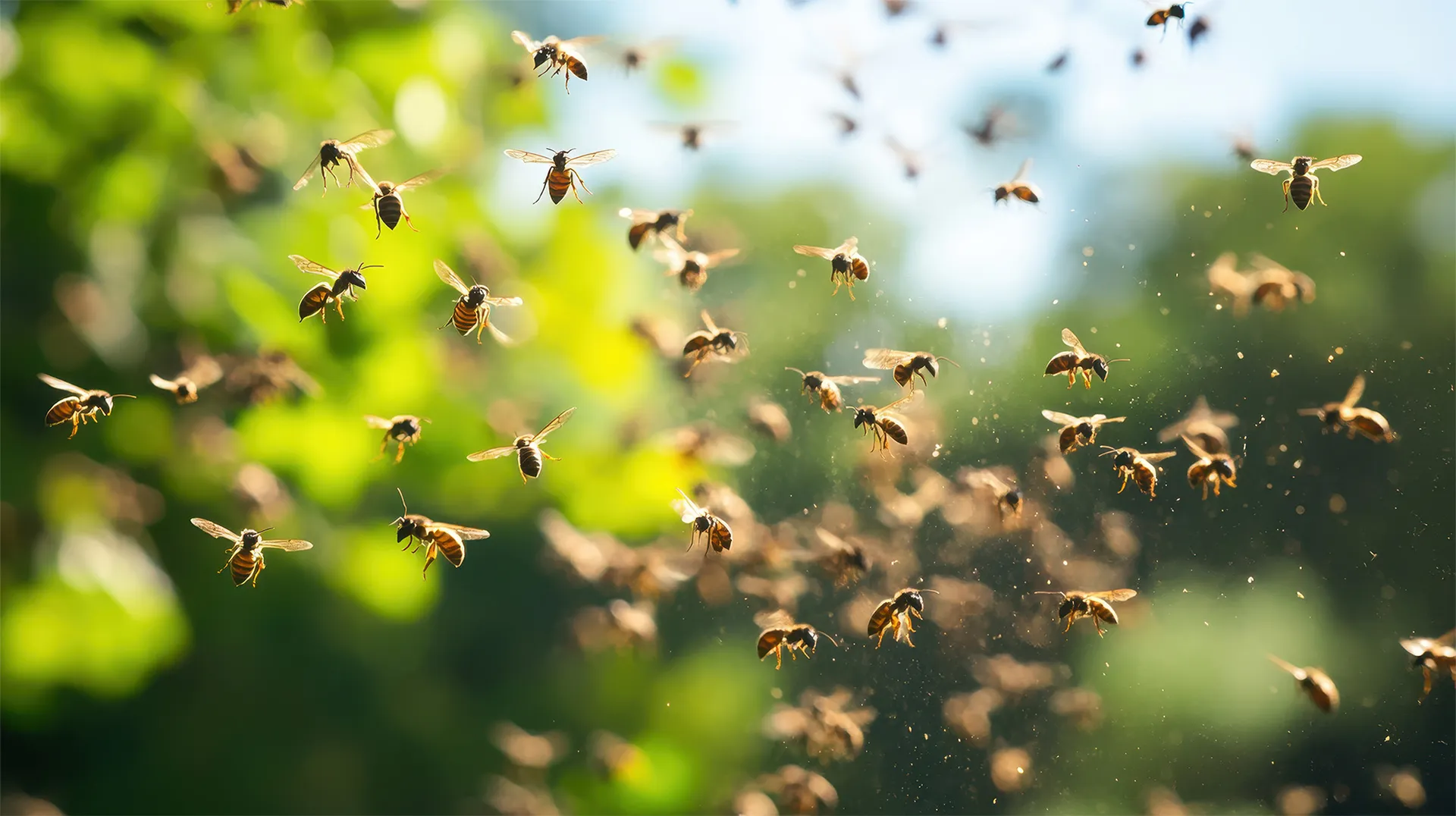 Nids de guêpes ou frelons
