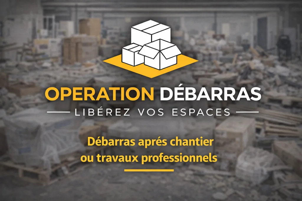 Débarras après chantier ou travaux professionnels au Havre et dans l’agglomération