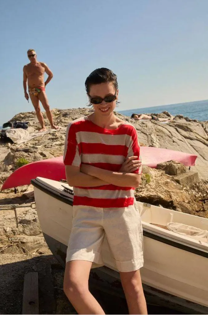 Rosso 35 un style classique et contemporain, pour les femmes qui aiment la discrétion et l'élégance.