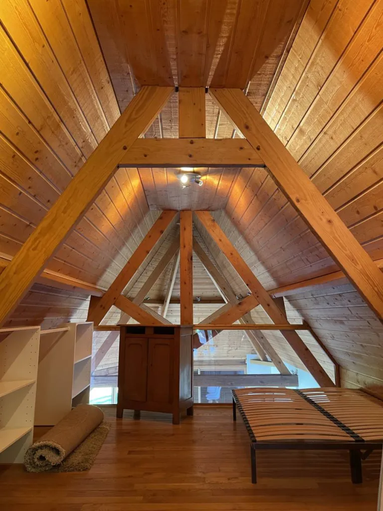 Intérieur du chaumière d'architecte demernagé par les déménageurs OBEN d'yvetot