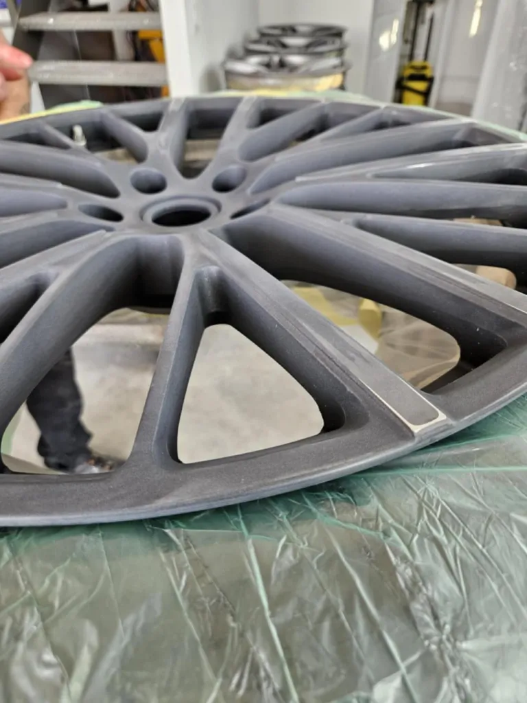 Rénovation de jantes d'Alpine A110 GT du Rhône