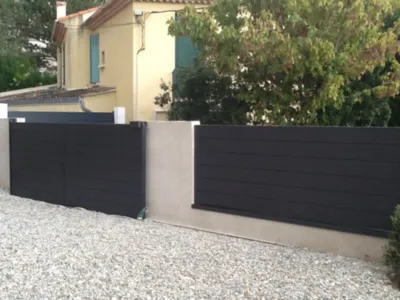 Thermolaquage portail et palissade