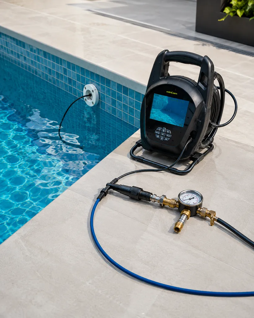 Test de pression des canalisations de piscine avant hivernage à Aix-en-Provence : prévenir le gel et les fuites cachées dans les Bouches-du-Rhône