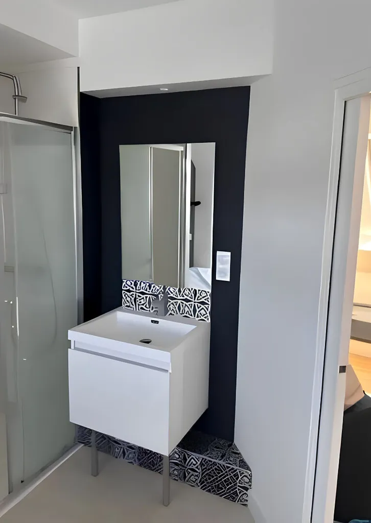 Bel appartement meublé en location de 20,49m², situé rue Maladrerie à Rouen, 570€ charges comprises