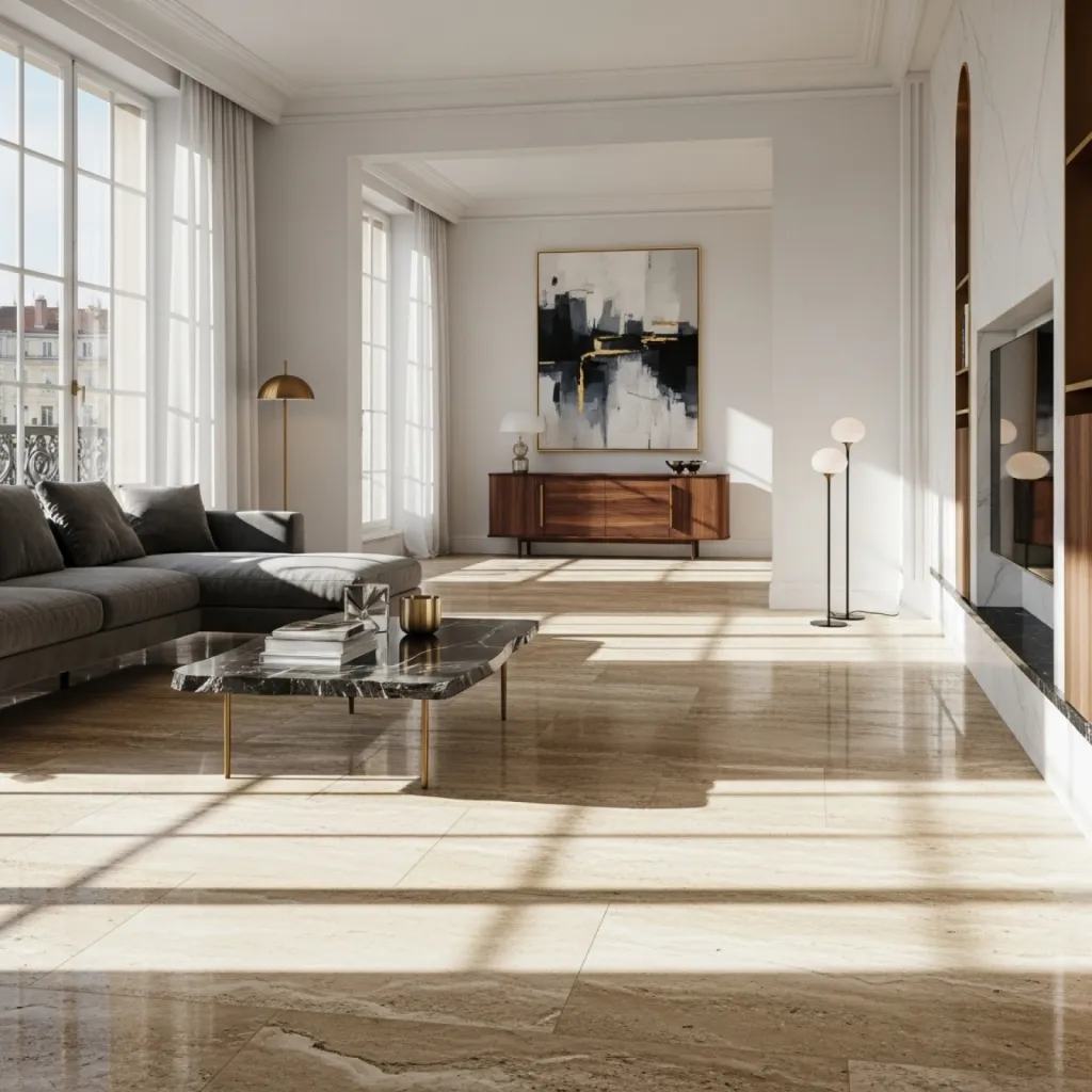 Achetez pierre naturelle discount en travertin et marbre pour sols et terrasses modernes à Lyon