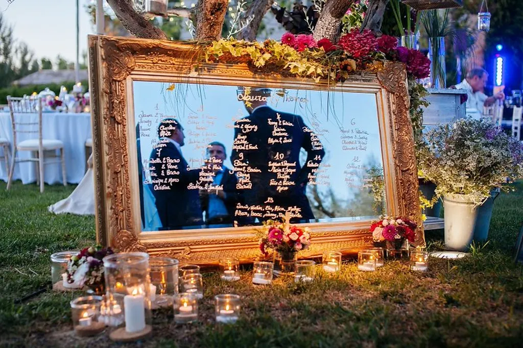 Consulter notre portfolio de décoration florale de mariage en Provence