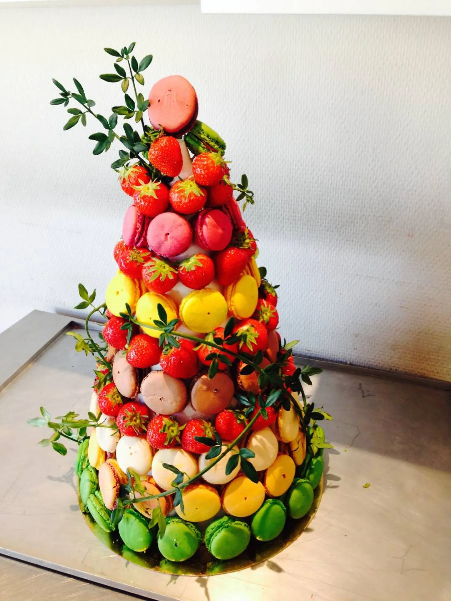 pièce montée de macarons,villefranche sur saône