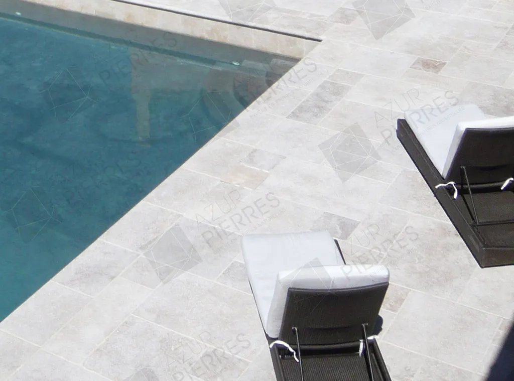 travertin carrelage extérieur nice