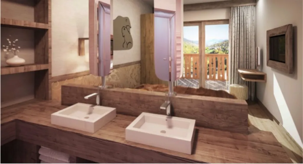 salle de bain suite parentale