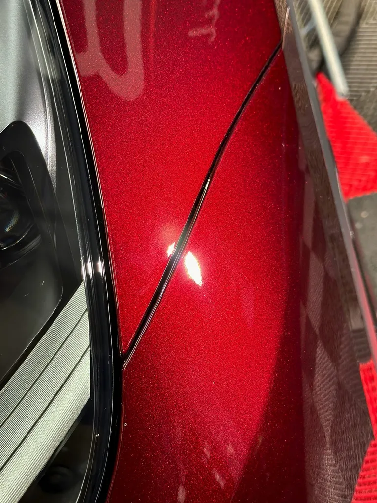 detailing auto Lyon traitement céramique protection PPF face avant contre les rayures Tesla model Y Lyon 