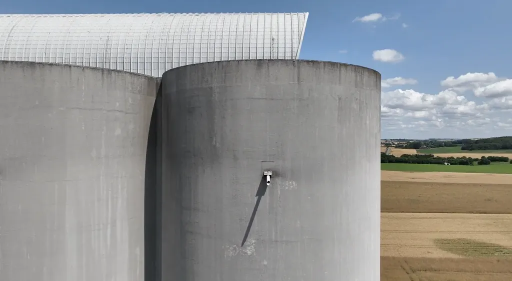 Inspection de silos par drone : contrôle rapide, sécurisé et précis
