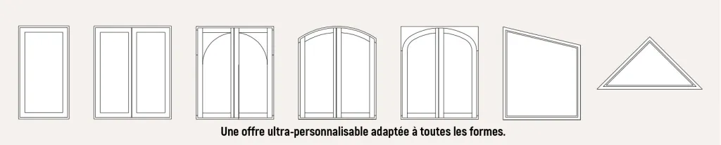 Fenêtre en bois sur mesure avec performance thermique et acoustique