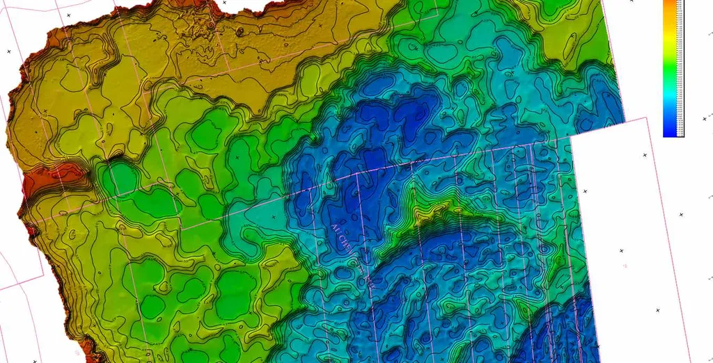 Plan topographique des profondeurs : une cartographie précise des fonds immergés