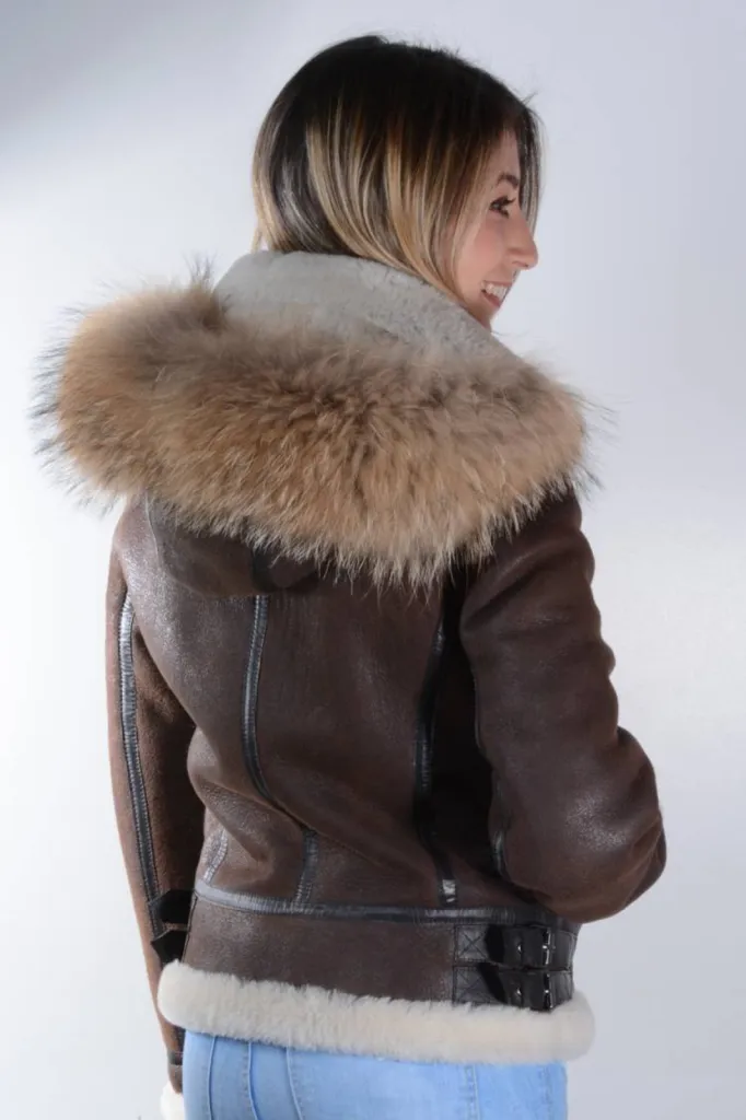 bombardier marron Giorgio femme