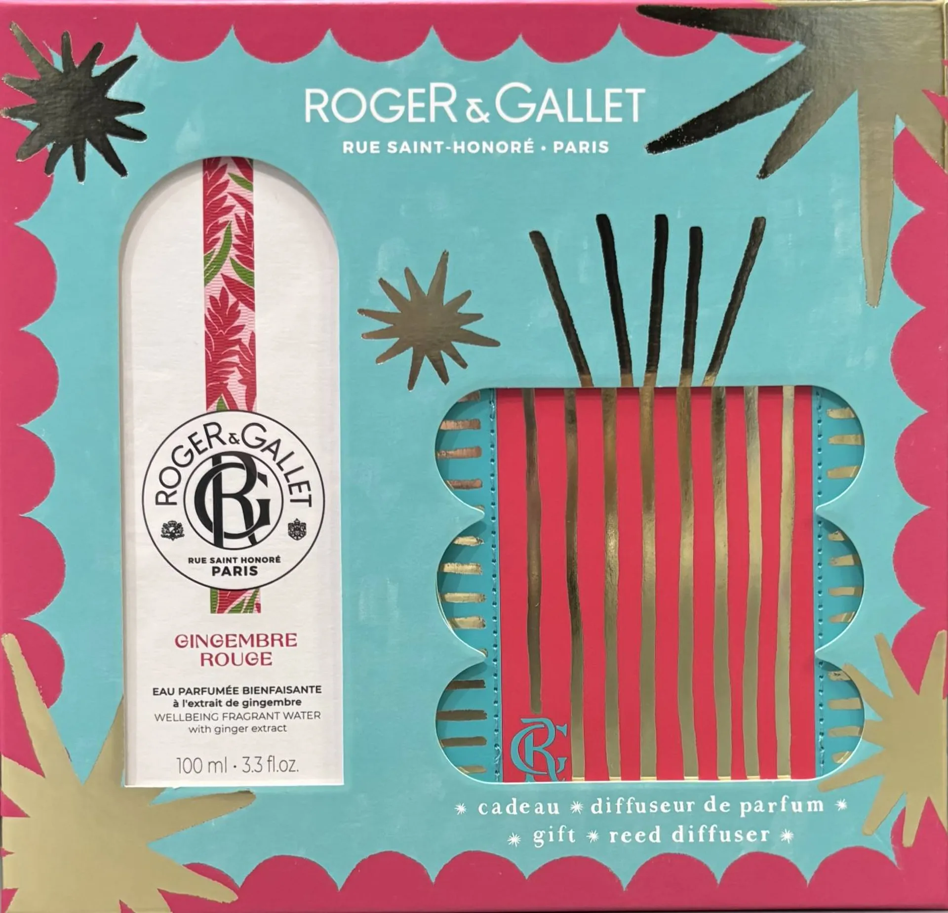 COFRET GINGEMBRE ROUGE PHARMACIE 13012 MARSEILLE 