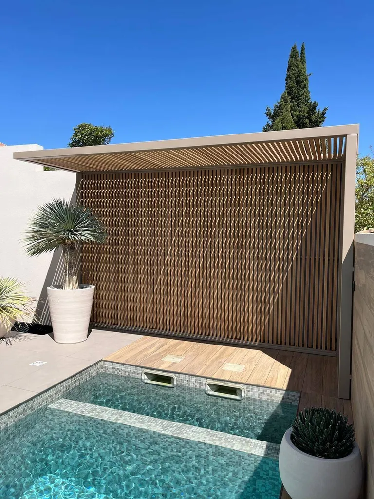 pergola bois acier moderne éguilles bouches du rhone