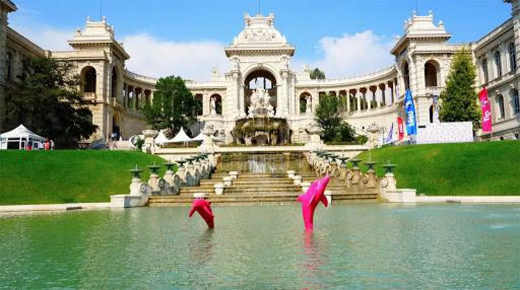 Site touristique Marseille 13004 Le Palais Longchamps