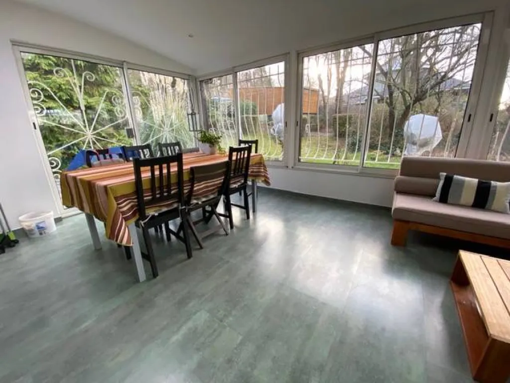 une véranda de 33 m² env chauffée