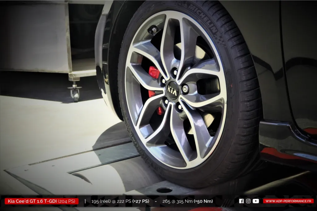 Reprogrammation moteur Nimes - Kia Cee'd GT 1.6 T-GDI 204cv - ADP Performance