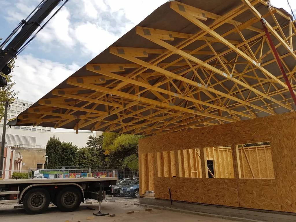 Entreprise de construction pour assemblage de charpente industrielle à Vitrolles dans les bouches du rhone