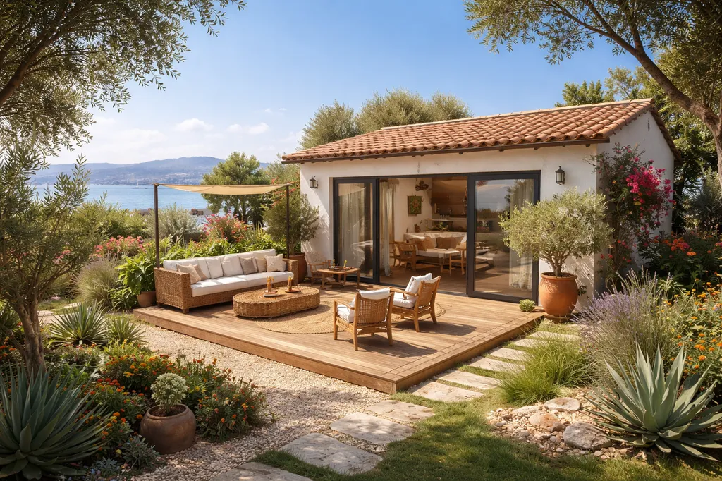 studio de jardin de 45m² a Sète  