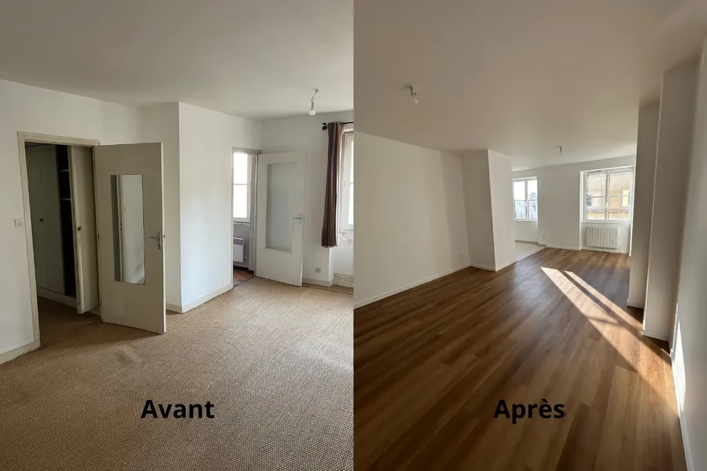 Transformation intégrale et modernisation complète d’un appartement ancien clés en main au cœur de Lyon