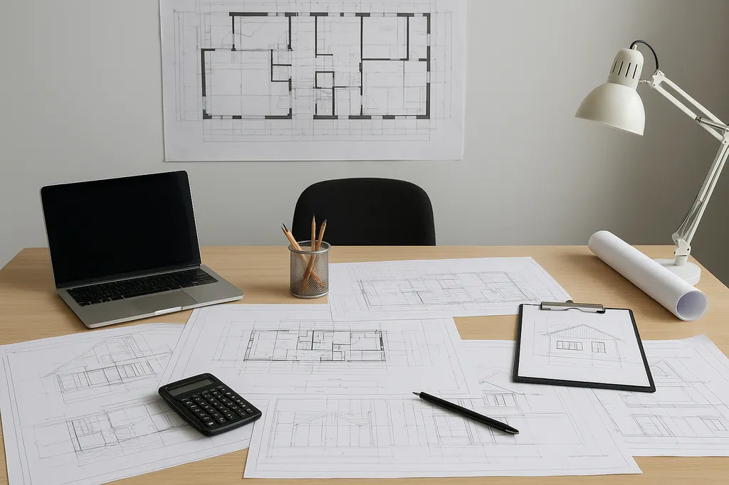 Plans intérieurs pour travaux à SAINT DIDIER AU MONT D'OR