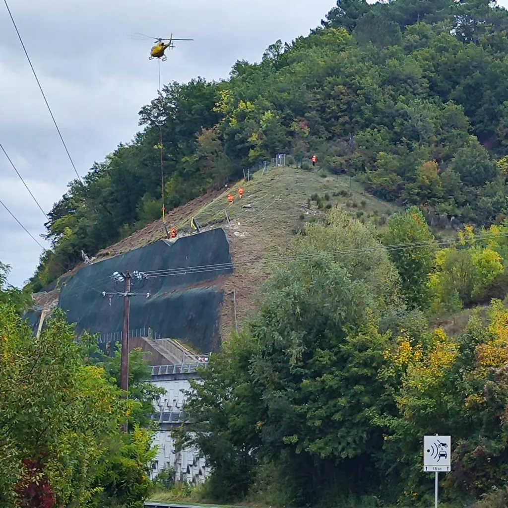 Sécurisation de talus et falaise - Travaux spéciaux cordiste