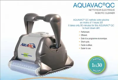 ROBOTS ELECTRIQUES AQUAVAC