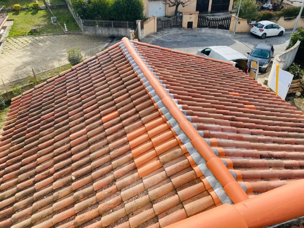 faitage à sec closoir sur chateauneuf les martigues