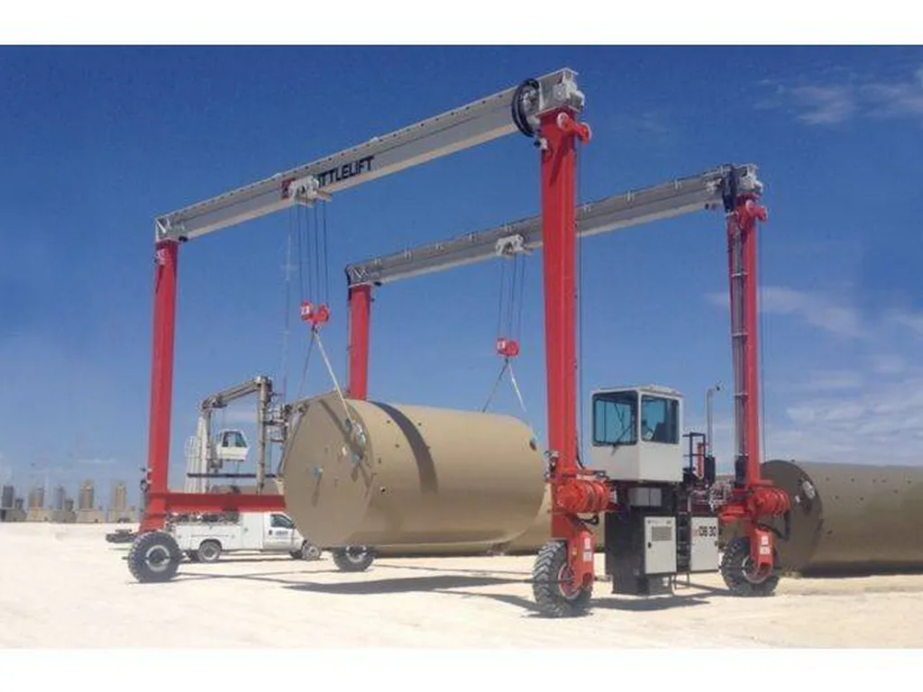 Transport routier hors gabarit à Copenhague avec levage