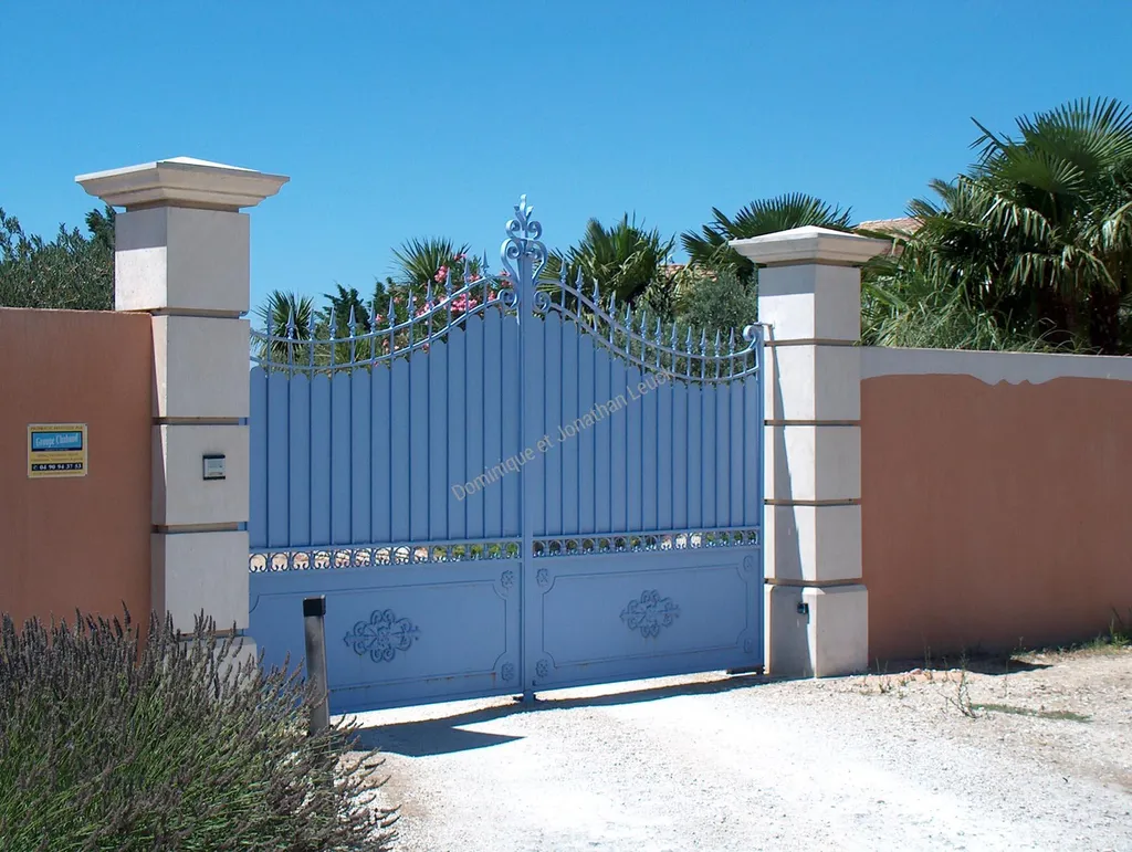 Piliers de portail en pierre