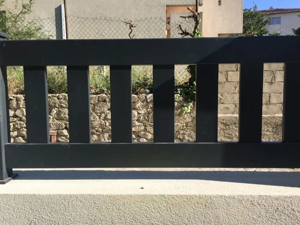 Clôture en aluminium sur Martigues