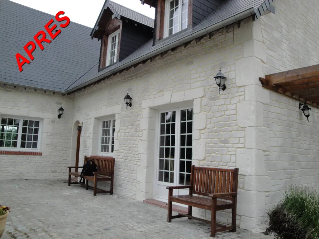 Réalisation d'une maison en pierre proche des andelys 27