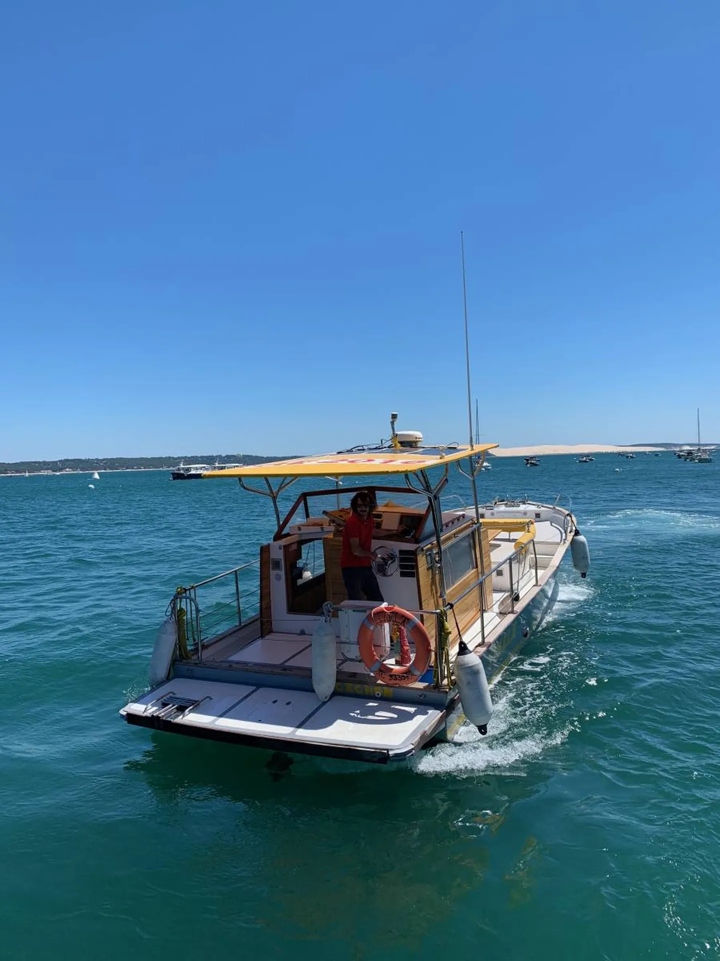 Croisière sur le  Bassin d'Arcachon - Vedette chaland