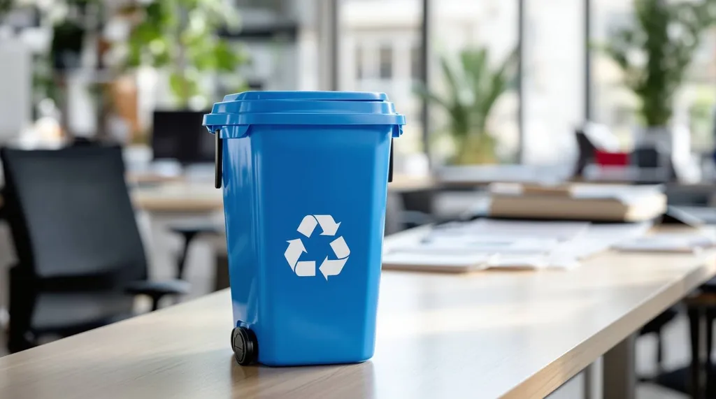 recyclage papiers entreprise eguilles