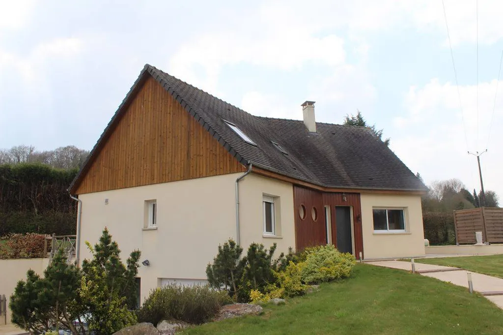 A vendre maison contemporaine sur sous-sol total en Normandie 14