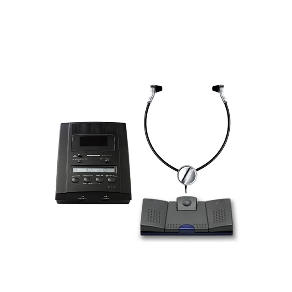 Lecteur Grundig ST3221 Écouteurs, pédale et adaptateur secteur paris