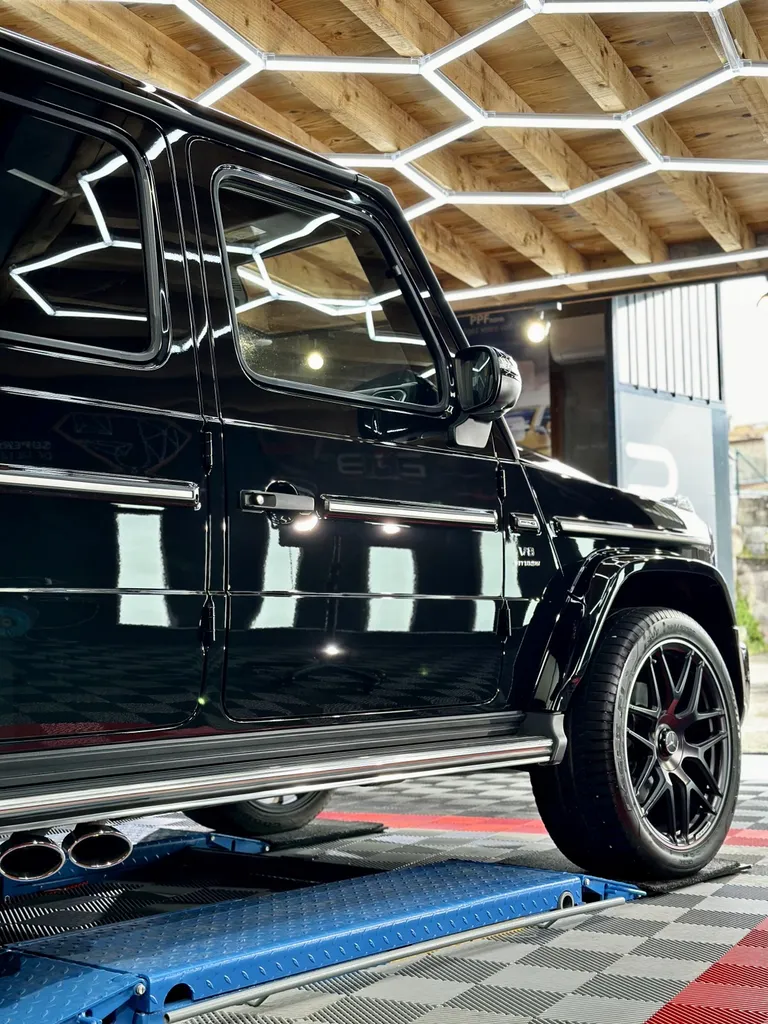 Protection carosserie traitement céramique lyon Mercedes G63 AMG